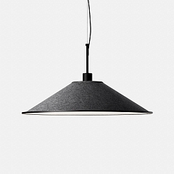 pendant luminaire SHOEMAKER LED IP20, black dimmable