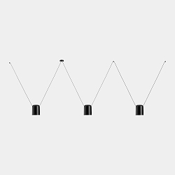 pendant luminaire ATTIC 3 3 flames E27 IP20
