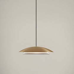 pendant luminaire NOWAY SMALL LED IP20, gold matt