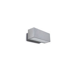 outdoor wall luminaire AFRODITA LED SINGLE EMISSION - 30CM down, Bluetooth controllable IP66, grey dimmable