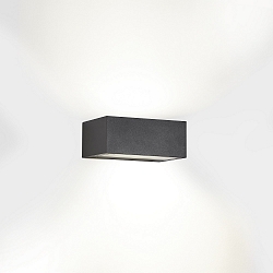 outdoor wall luminaire NEMESIS LED -  7x17CM up / down, small, switchable IP65