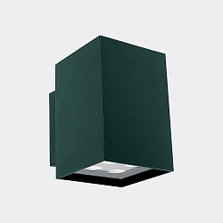 outdoor wall luminaire AFRODITA POWER LED down, switchable, set back IP65, dark green 