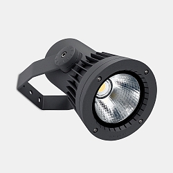 outdoor spot HUBBLE COB LED swivelling IP65, grey dimmable