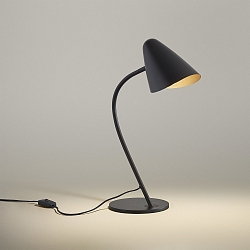 table lamp ORGANIC E27, black