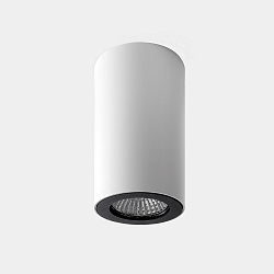 downlight PIPE SINGLE 1 flame, cylindrical, rigid GU10 IP23, white dimmable