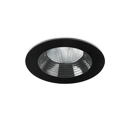ceiling recessed luminaire DAKO FIXED 80MM rigid, incl. LED driver, switchable IP66, black 