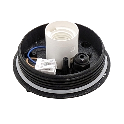 luminaire base CISNE FLOOR - E27 without shade E27 IP65, black dimmable