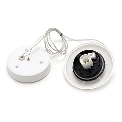 pendant luminaire CISNE PENDAND - E27 without shade E27 IP65, white dimmable