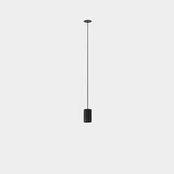 pendant luminaire IRIS PENJANT TRIMLESS DALI controllable IP20, black dimmable
