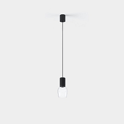 pendant luminaire IRIS PENJANT DALI controllable IP20, black dimmable