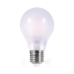 LED pear shape filament lamp Classic A60, E27, 2.5W 2700K 250lm, frosted