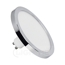 LED diffuser lamp �11cm, GX53, 6W 2700K/4000K 500lm, chrome