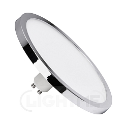 LED diffuser lamp �11cm, GX53, 8W 2700K/4000K 650lm, chrome