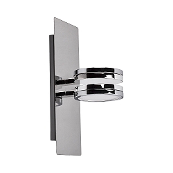 Mirror luminaire for walls ONNA LED Up&Down, IP44, CCT, incl. 2x GX53, � 6W 2700K/4000K 400lm, chrome