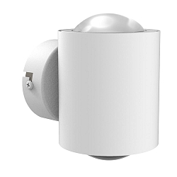 wall luminaire POWERLENS DUO up / down, direct GX53 IP20, mat, satined, white