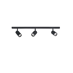 1-phase spot DESIGNLINE TUBE KIT set of 3 GU10, black