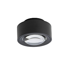 Ceiling and wall spot LUXX, 12W DTW, 1800K-3000K, 890lm, black