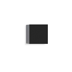 outdoor wall luminaire ARCA W100 SINGLE IP65, black dimmable