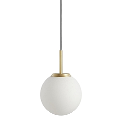 pendant luminaire PALLA IP20, brass, black dimmable