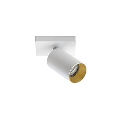ceiling luminaire SPOTON 1 1 flame GU10 IP20, white