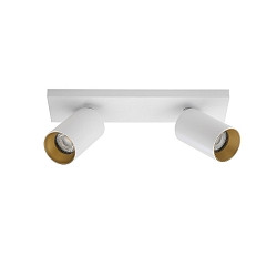 ceiling luminaire SPOTON 2 2 flames GU10 IP20, white