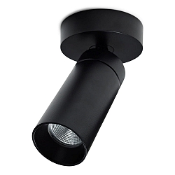 spot S16 IP20, black dimmable