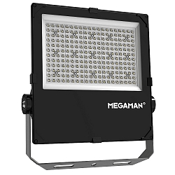panel spot HUGO L swivelling, asymmetrical, impact resistant, switchable, multipower IP66, black 