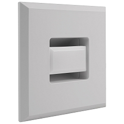 wall recessed luminaire TINA SQUARE square, rotatable, direct / indirect, switchable IP22, white 