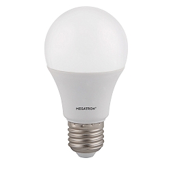 LED lamp pear CLASSIC A60 AC/DC switchable A60 opal E27 8,5W 850lm 4000K 280� CRI 80-89 