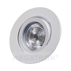 Recessed ring set DECOCLIC DUALBEAM + U-DIM, round, opening � 6.8cm, incl. socket + MM26712
