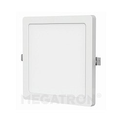 LED ceiling luminaire PANO DIM CCT SQUARE, IP20, dimmable, white, 16.5 x 16.5cm, 12W 3000-6500K 1000lm