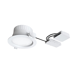 ceiling recessed luminaire FILA DALI DF 100� � 172MM round, rigid, DALI controllable, switchable, with diffuser IP54