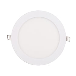 recessed downlight LED PANEL FLAT 170 R SCCT DIM C round, CCT Switch IP44, white dimmable