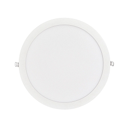 recessed downlight LED PANEL FLAT 300 R 840 350MA PRISM round, UGR < 19, excl. LED driver IP20, white dimmable