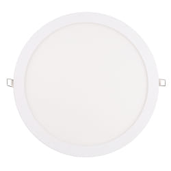 recessed downlight LED PANEL FLAT 300 R SCCT MP round, CCT Switch, switchable, multipower IP44, white 
