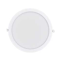 recessed downlight LED PANEL FLAT 300 R SCCT 350MA PRISM round, CCT Switch, UGR < 19, excl. LED driver IP20, white dimmable
