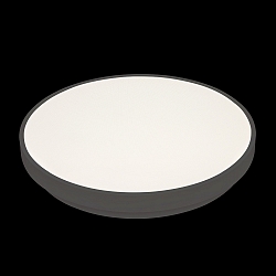 surface luminaire WD 400 R SCCT MP SENSOR with sensor, CCT Switch, switchable, multipower IP44, black dimmable