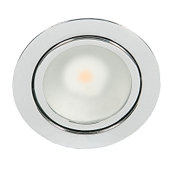 LED funiture built-in downlight N 5020 COB (3 pc. + accessories), 3x 3.3W 3000K, fixed optics, chrome