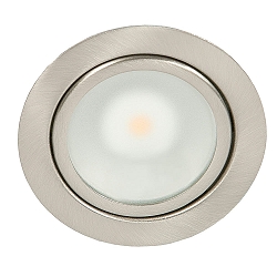 LED funiture built-in downlight N 5020 COB (3 pc. + accessories), 3x 3.3W 3000K, fixed optics, chrome