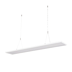 LED Pendant luminaire LED PANEL FLAT R2 with Uplight, incl. LED driver, 40W, neutral white, non dimmable