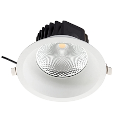 LED DOWNLIGHT 210 for offices, 34W 4000K 3400lm 60�, CRi>90, UGR<19, dimmable, white