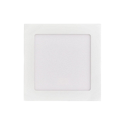 recessed downlight LED PANEL FLAT 130 Q DTW 350MA OPAL square, Dim-To-Warm, excl. LED driver IP20, white dimmable