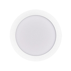 recessed downlight LED PANEL FLAT 190 R 840 350MA OPAL standard, round, excl. LED driver IP20, white dimmable