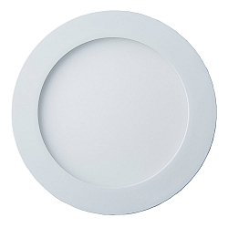 recessed downlight LED PANEL FLAT 300 R DTW 350MA OPAL round, Dim-To-Warm, excl. LED driver IP20, white dimmable