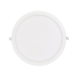 recessed downlight LED PANEL FLAT 300 R 830 350MA OPAL standard, round, excl. LED driver IP20, white dimmable