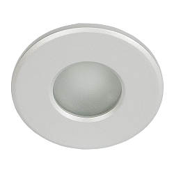 Recessed outdoor luminaire WT 50 R, IP65 on front, � 8.6cm, GX5.3 max. 50W, matt titan