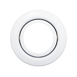 ceiling recessed luminaire D 3830 FINE PEARL swivelling, without socket IP20, white dimmable