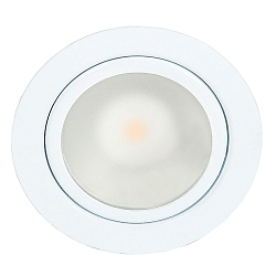 LED Furniture recessed luminaire DOWNLIGHT N 5020, � 6.6cm, COB, 3.3W, 3000K, white