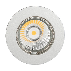 Recessed luminaire DOWNLIGHT N 5030, � 7.9cm, 12V, with snap ring, fixed optics, matt chrome