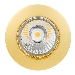Recessed luminaire DOWNLIGHT N 5030, � 7.9cm, 12V, with snap ring, fixed optics, matt gold